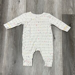 Alphabet Print Kids One Piece